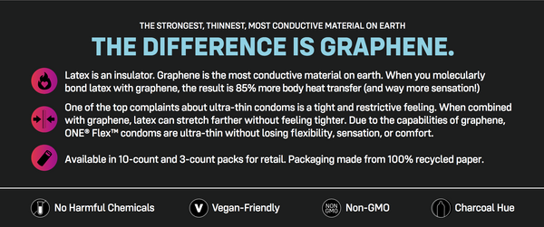ONE | FLEX - NEW!! (World's First Graphene Condom)