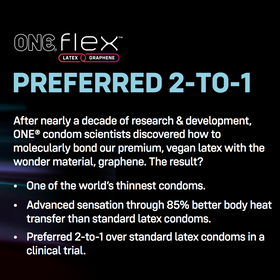 ONE | FLEX - NEW!! (World's First Graphene Condom)