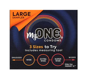 MyONE | WIDE Custom Fit:  ALL 3 Sizes Sampler (57, 60, 64mm)