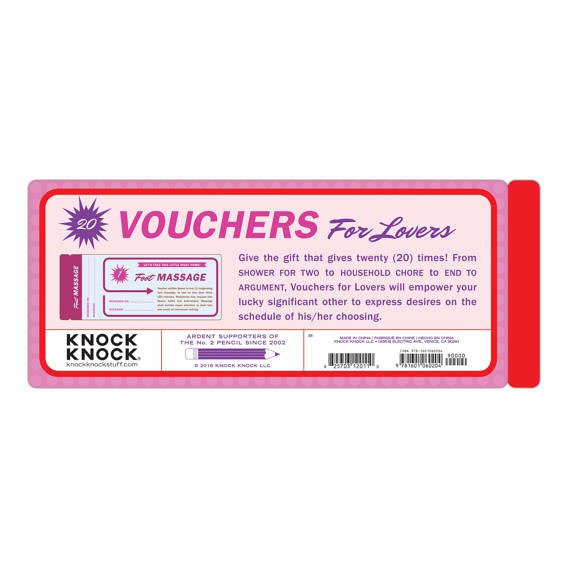 Vouchers for Lovers - NEW!!.
