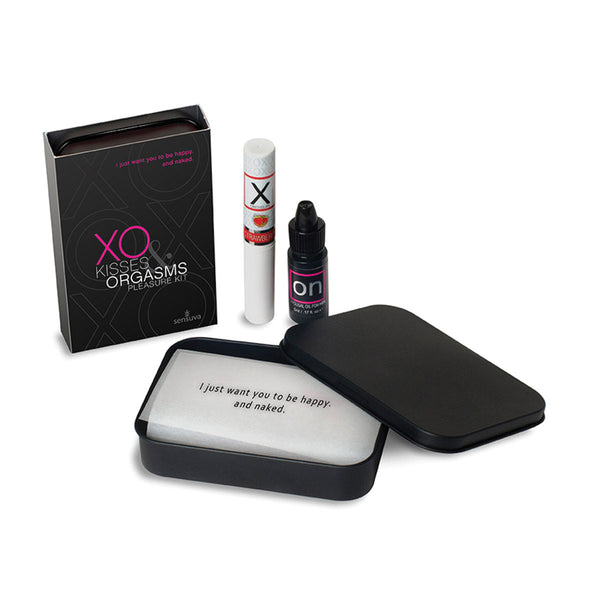 Sensuva | XO Kisses & Orgasms Pleasure Kit.