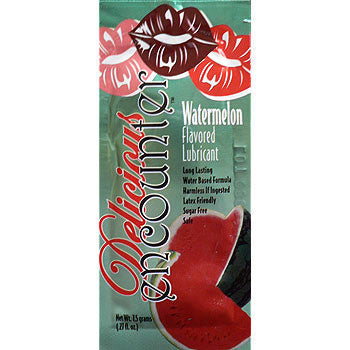 Strawberry Flavored Lubricant Sample Pack