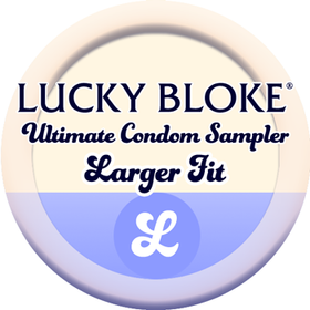Ultimate Large Condom Sampler - Generous Fit Condoms.