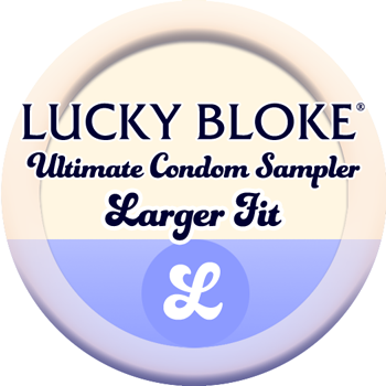 Ultimate Large Condom Sampler - Generous Fit Condoms