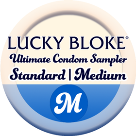 Ultimate Medium Fit Condom Sampler - Standard Size Condoms.