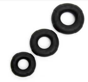 LoveHoney UK | Extra Thick Silicone C-Ring Set (3-pk) - NEW!!.