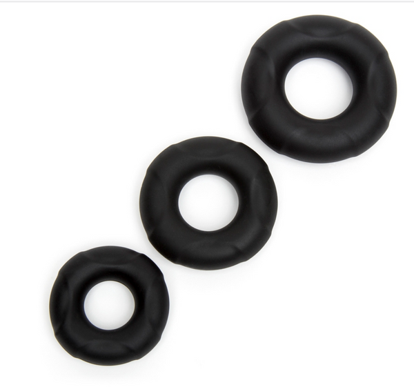 LoveHoney UK | Extra Thick Silicone C-Ring Set (3-pk) - NEW!!.