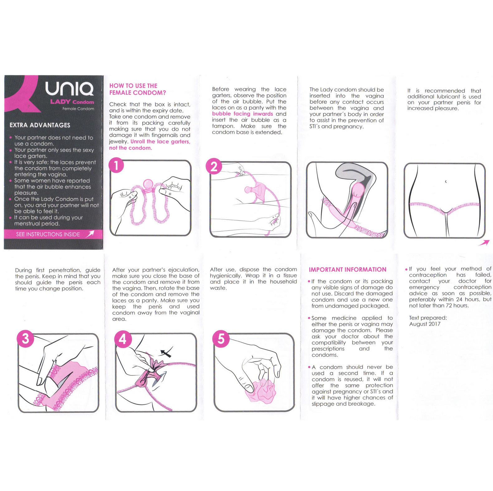 Women online condom use