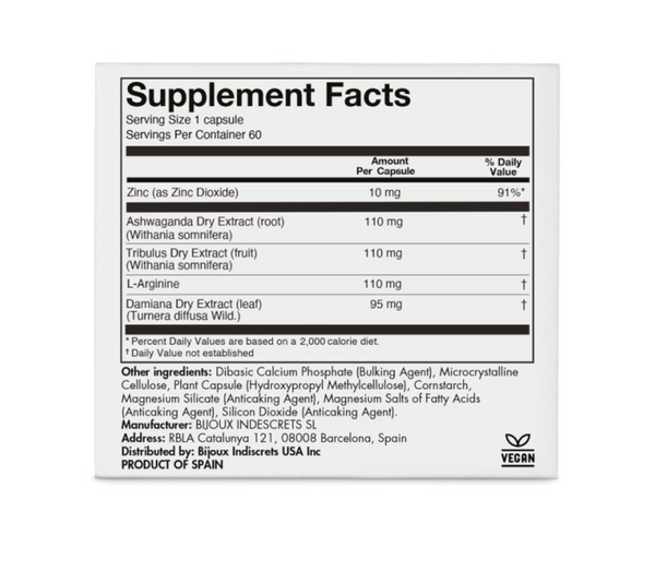 Bijoux Indiscrets | Sex au Naturel: Orgasm Glow - 60ct