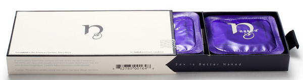 Naked | Luxury Condoms: 54mm (base) flares to 66mm.