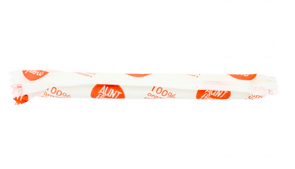 Aunt Flow | Organic Cotton Tampons (Cardboard Applicator).