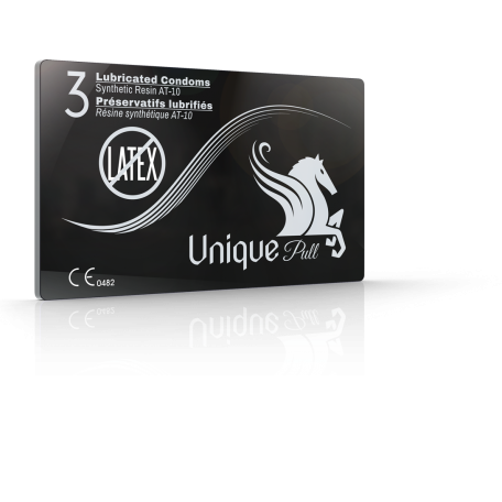UNIQUE PULL Condoms (New Package!!).